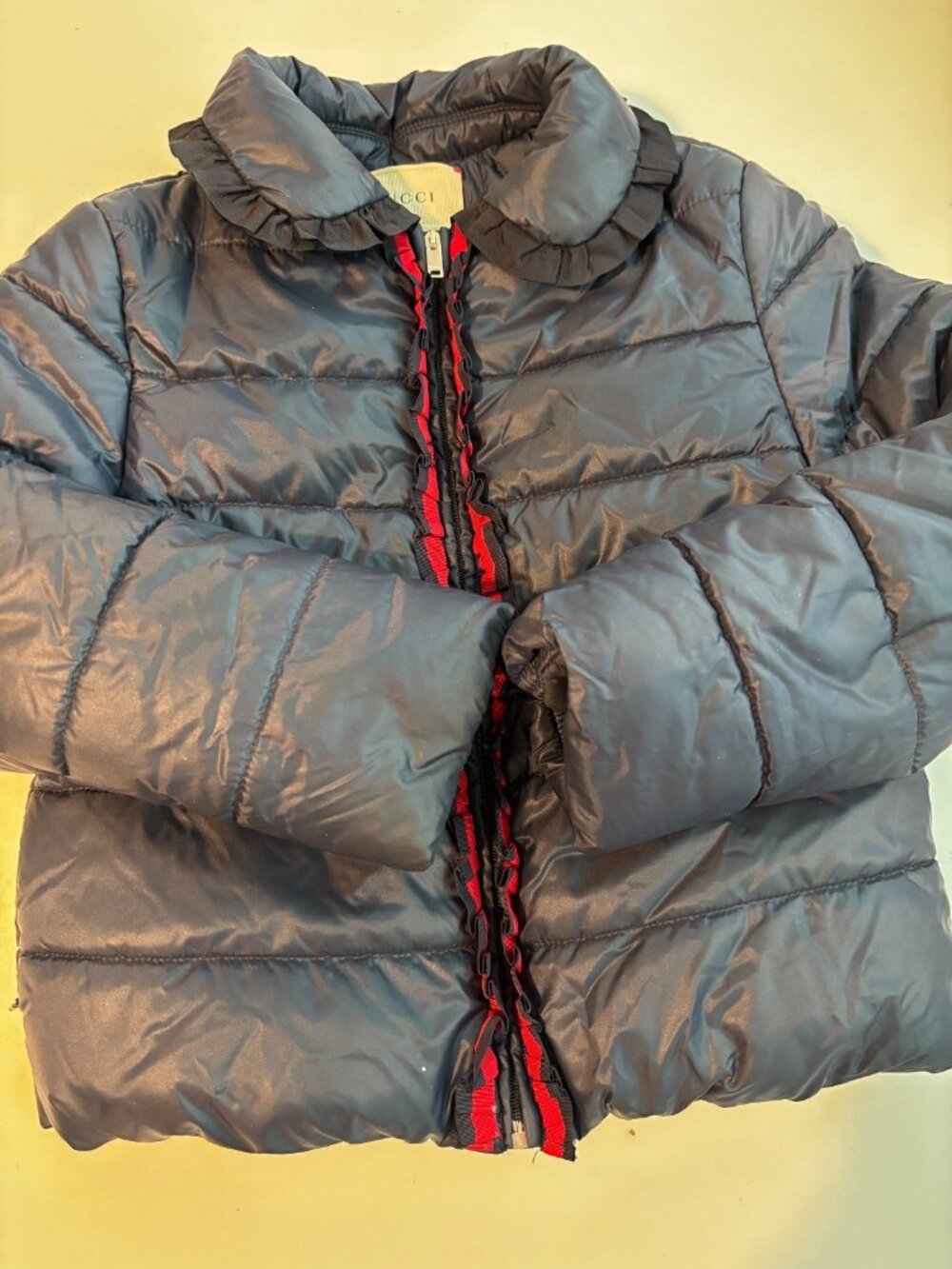 Gucci navy girls jacket size 5
